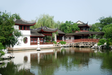 Chinese landscape panorama