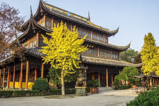 Quanfu Buddhist Temple in Zhouzhuang China