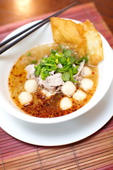 Thai spicy noodle