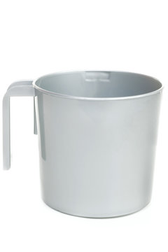 Single gray mug