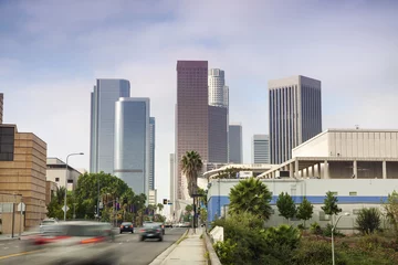 Foto op Plexiglas Financial District in Los Angeles, CA © malajscy