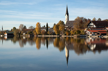 Fototapeta na wymiar Jesień w Schliersee