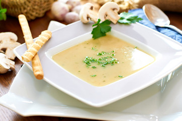 Soup - Pilzsuppe