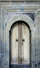 Old monastery door