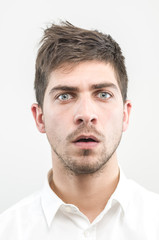 Astonished Man