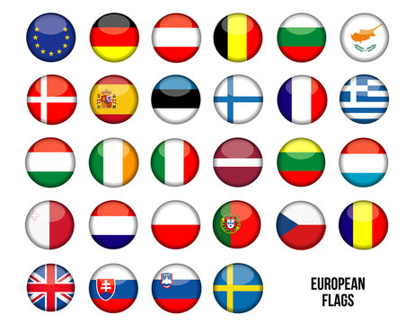 drapeaux européens