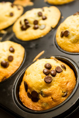 baking muffins