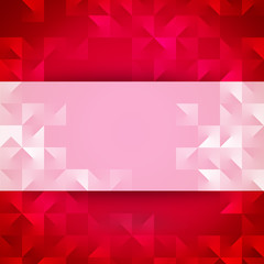 Abstract background of red color