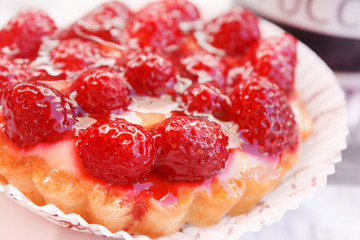 Strawberry tart