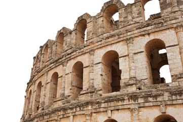 Fototapeta premium Detail of the roman amphitheater