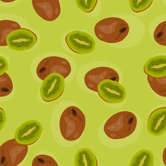 seamless texture of kiwi