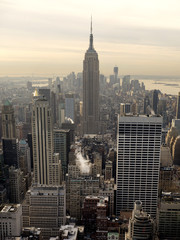 Naklejki  Panoramę Nowego Jorku