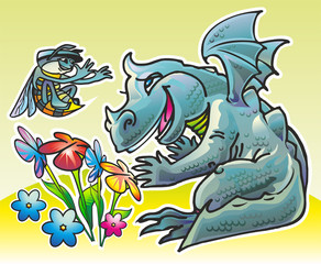 дракон и пчела