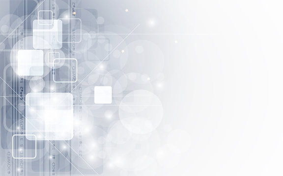 abstract grey technology business banner background