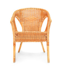 Wicker chair - handmade garden furniture.
