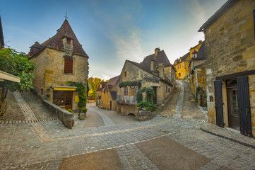 Fototapeta na wymiar Średniowieczna wioska Beynac, Dordogne, Francja