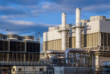 Industrial cooling plant