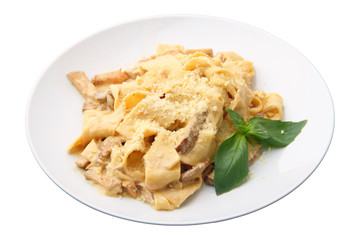 papardelle with ceps and sauce