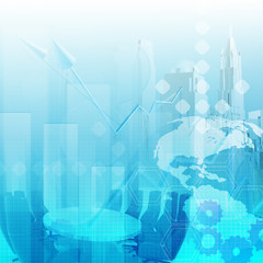 Abstract business background