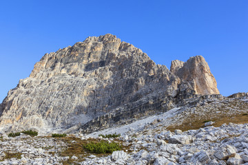 Fototapeta na wymiar Dolomity szczyt