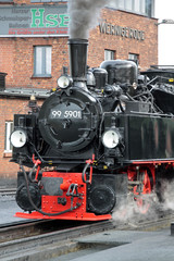 Dampflokomotive der Harzer Schmalspurbahnen