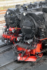 Dampflokomotive der Harzer Schmalspurbahnen