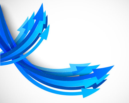 Background with arrows
