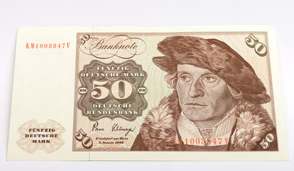 D-Mark Fünzig Deutsche Mark