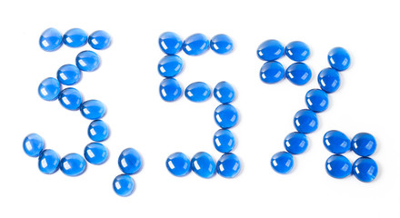 sale on the white background