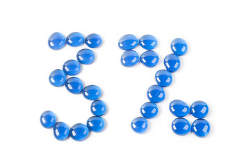 sale on the white background