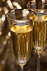 Champagne glasses
