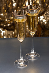 Champagne glasses