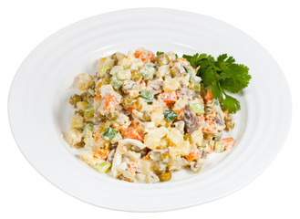 Russian Olivier salad