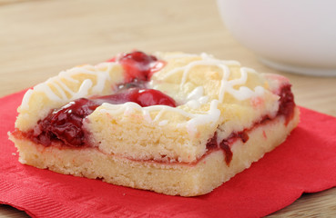 Cherry Dessert Closeup