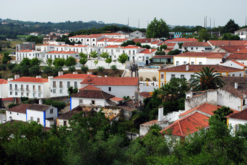 Fototapeta na wymiar View on Óbidos, Portugal