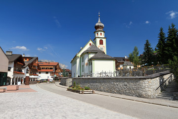 Alto Adige - church in San Cassiano