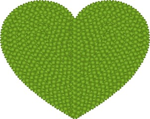 A Four Leaf Clover of Heart Shape