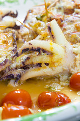Cuttlefish Stuffed With Tomato