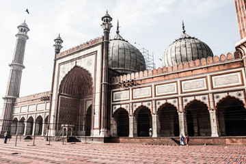 Obraz premium Jama Masjid Mosque, old Delhi, India.