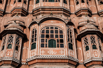 Fototapeta na wymiar Hawa Mahal, Pałac Wiatrów, Jaipur, Radżastan, Indie.