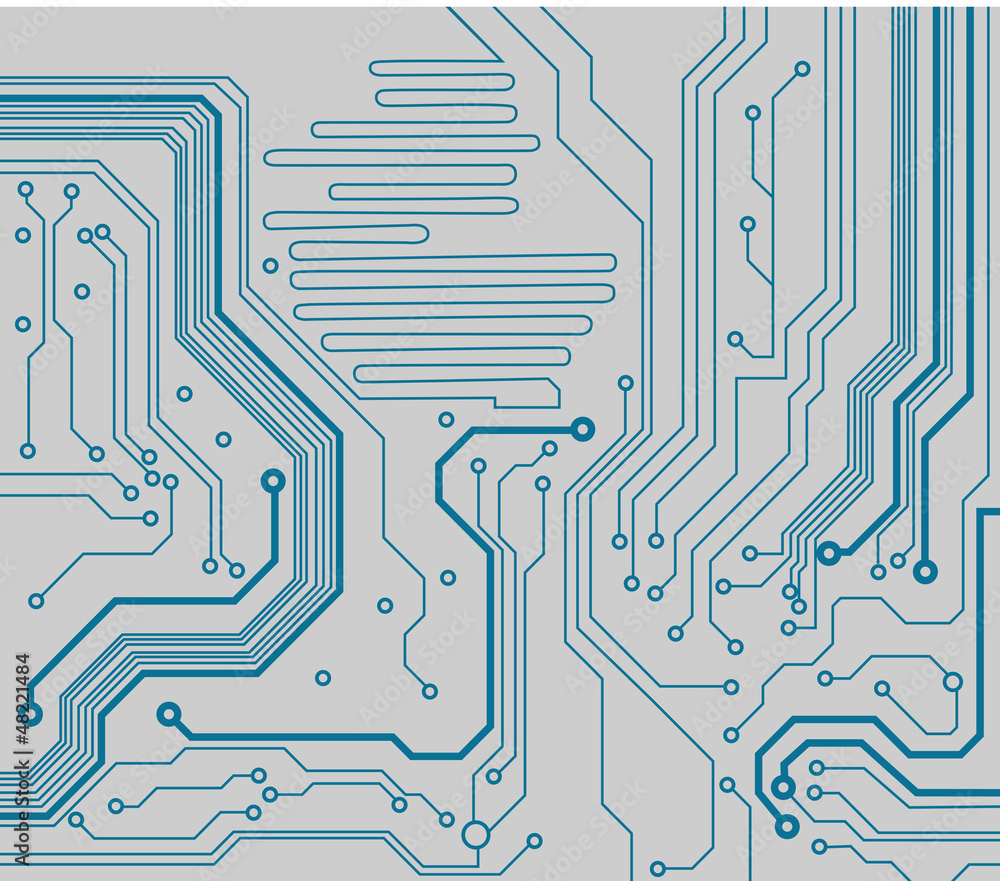 Poster computer circuit board