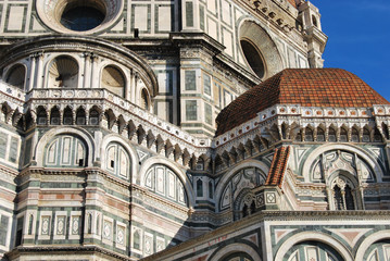Fototapeta premium Santa Maria del Fiore - Florence - Italy - 107
