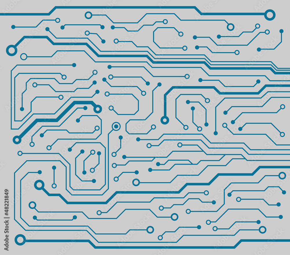 Aufkleber computer circuit board