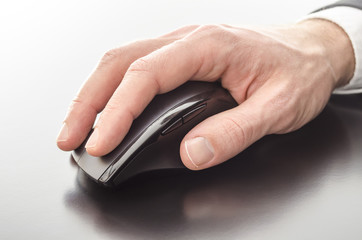 Using a computer mouse
