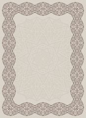 Vector decorative design element