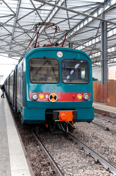 Train in the station