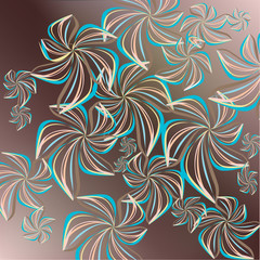 vector floral  pattern