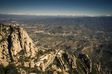 Naklejka premium Montserrat