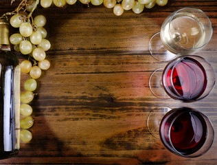 Textura de vinos de madera