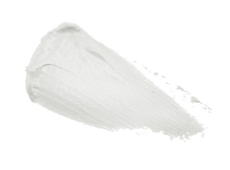 smear paint or cream